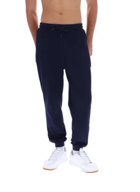 Pantalones de chándal Henri con bolsillos con cremallera de Fila Navy