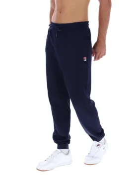 Pantalones de chándal Henri con bolsillos con cremallera de Fila Navy