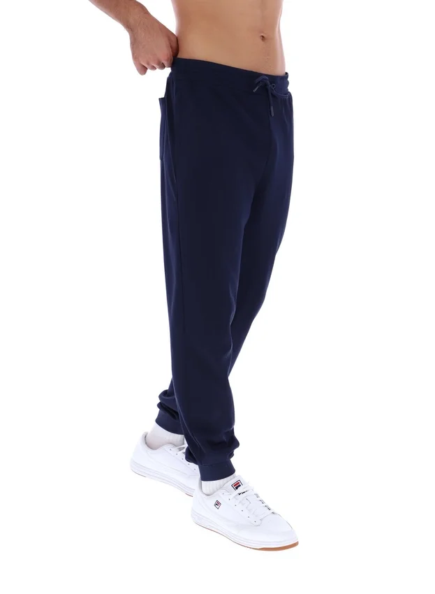 Pantalones de chándal Henri con bolsillos con cremallera de Fila Navy