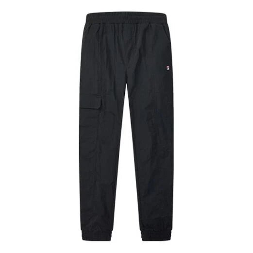 Pantalones deportivos con logotipo tejido en el costado, color azul