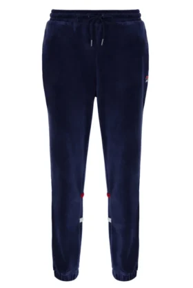 Pantalones deportivos Fila Otello con paneles contrastantes en azul marino