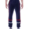 Pantalones deportivos Fila Otello con paneles contrastantes en azul marino