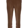 Pantalones deportivos Otello con paneles contrastantes en color Cappuccino