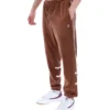 Pantalones deportivos Otello con paneles contrastantes en color Cappuccino