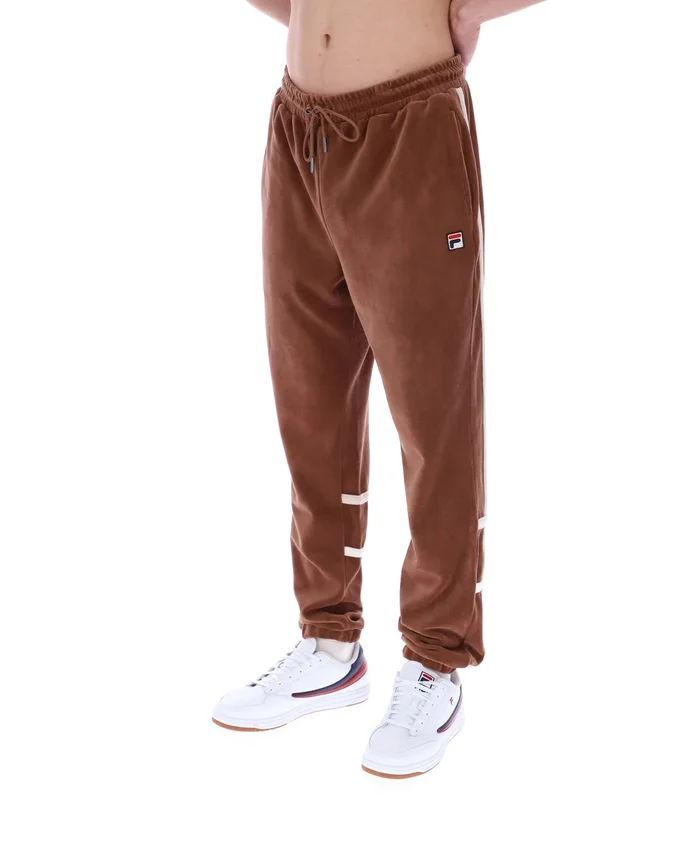 Pantalones deportivos Otello con paneles contrastantes en color Cappuccino