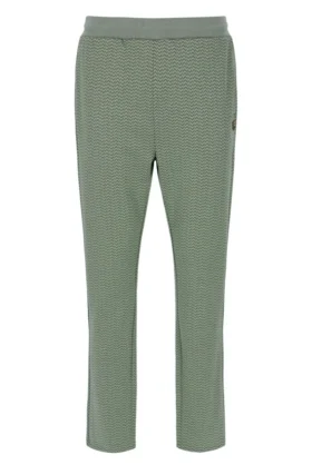 Pantalones Edward Herringbone en color espuma de mar