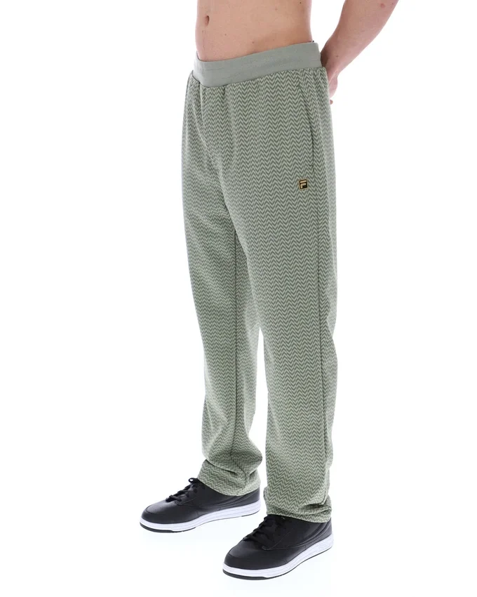 Pantalones Edward Herringbone en color espuma de mar