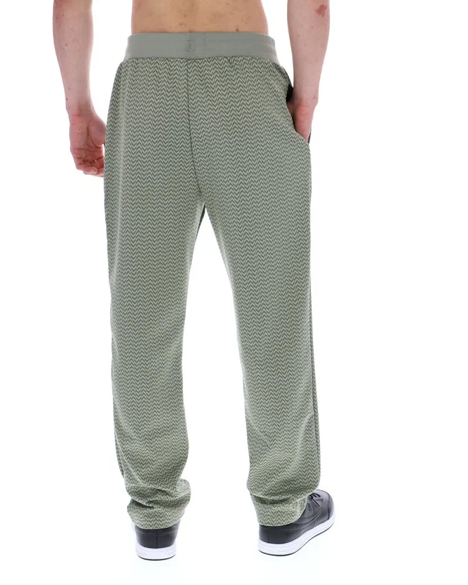 Pantalones Edward Herringbone en color espuma de mar
