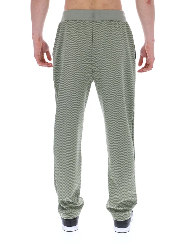 Pantalones Edward Herringbone en color espuma de mar