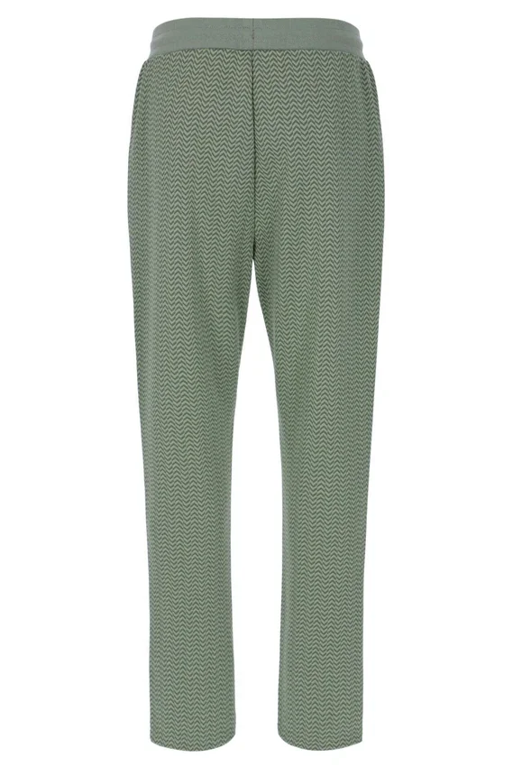 Pantalones Edward Herringbone en color espuma de mar