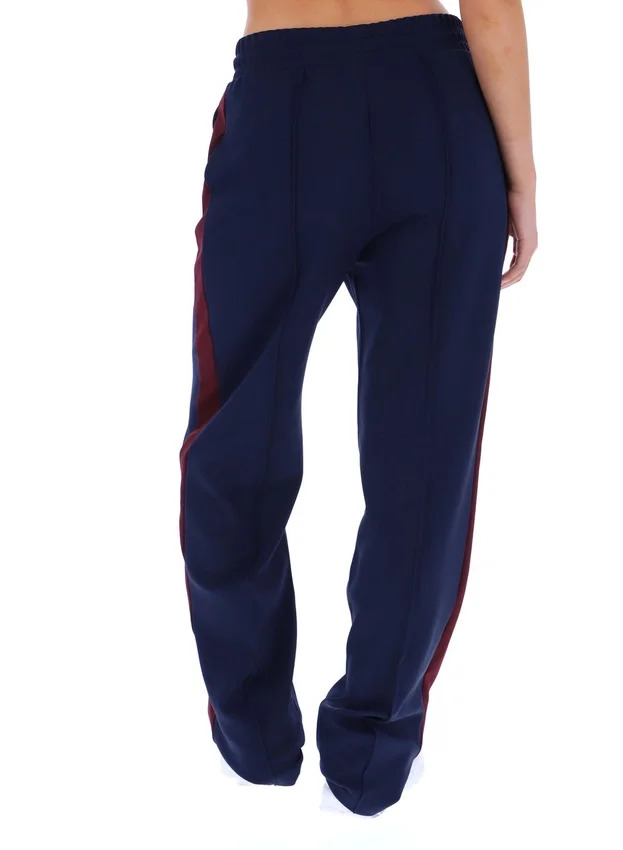 Pantalones elegantes de pierna recta Chiara de Fila en azul marino