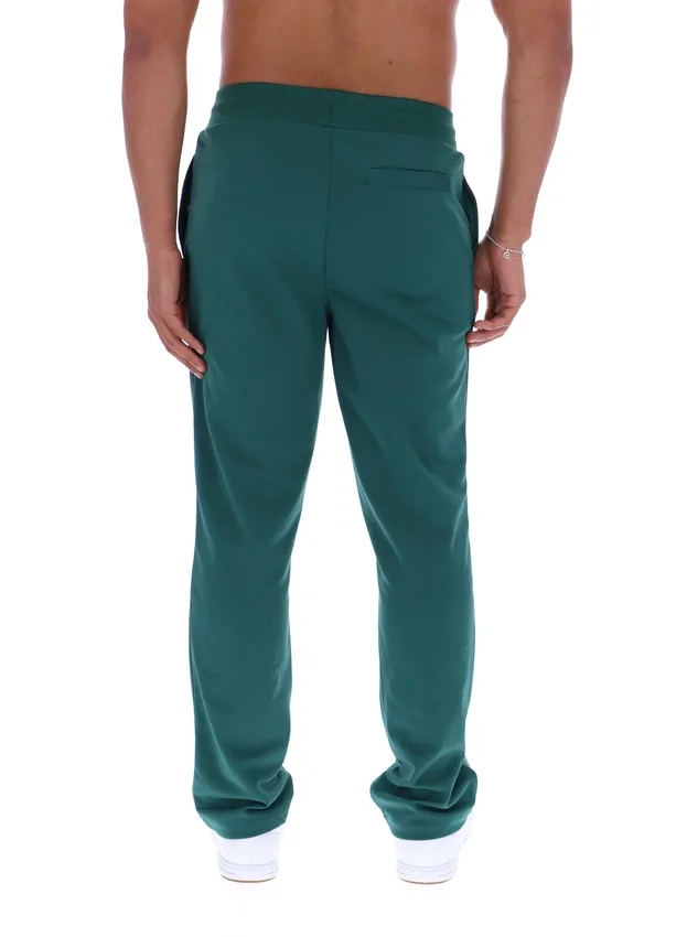 Pantalones jogger de pierna recta con costuras en contraste Rain Forest Tavis