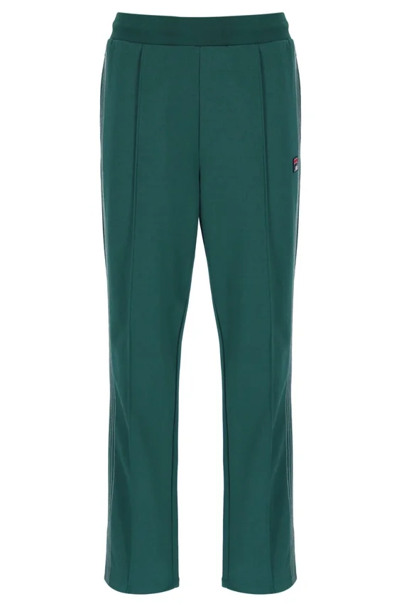 Pantalones jogger de pierna recta con costuras en contraste Rain Forest Tavis