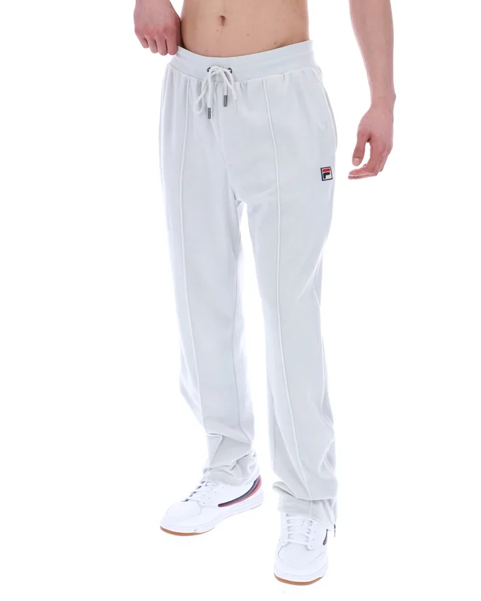 Pantalones jogger de velour Fio de corte recto en azul amanecer