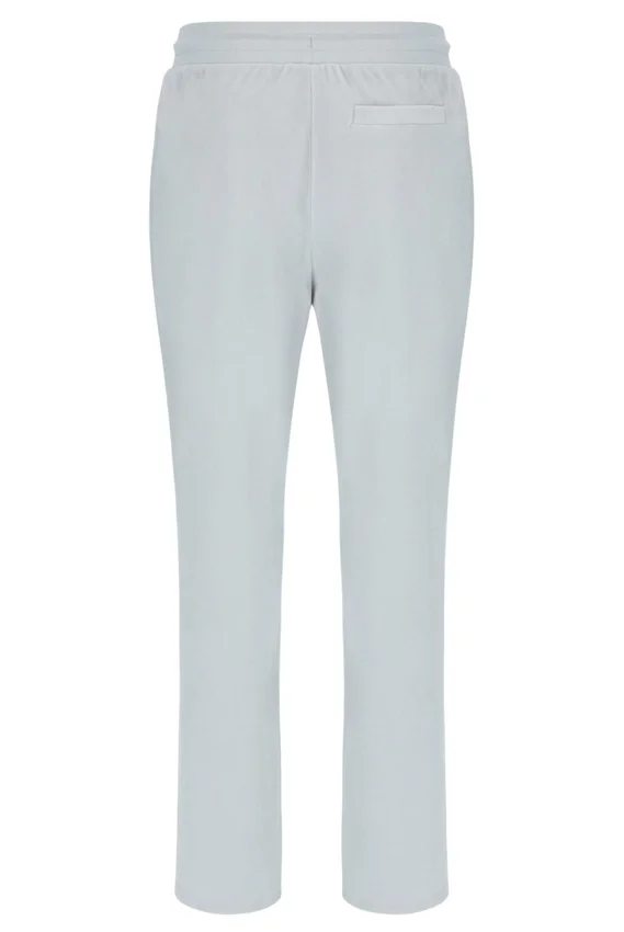 Pantalones jogger de velour Fio de corte recto en azul amanecer