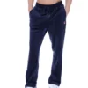 Pantalones jogger rectos de terciopelo Fio azul marino de Fila