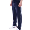 Pantalones jogger rectos de terciopelo Fio azul marino de Fila
