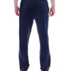 Pantalones jogger rectos de terciopelo Fio azul marino de Fila
