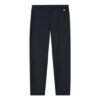 Pantalones largos deportivos de tela tejida de color sólido, azul