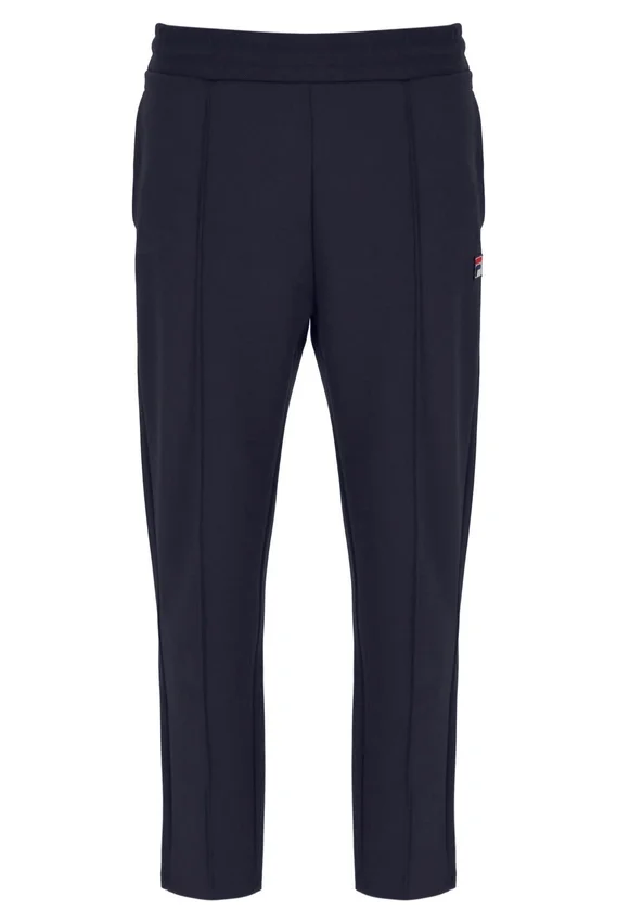 Pantalones Molveno de pierna estrecha con pliegues, color carbón