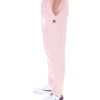 Pantalones Molveno de pierna estrecha con pliegues en rosa pálido
