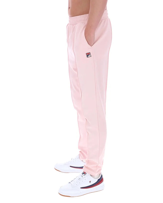 Pantalones Molveno de pierna estrecha con pliegues en rosa pálido