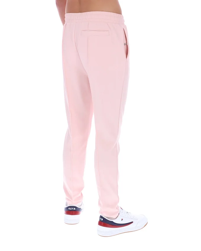 Pantalones Molveno de pierna estrecha con pliegues en rosa pálido