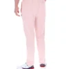 Pantalones Molveno de pierna estrecha con pliegues en rosa pálido