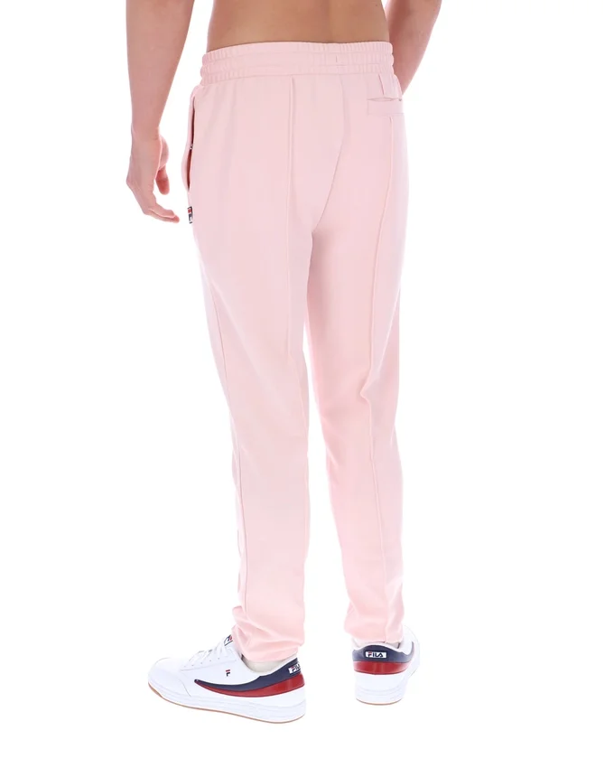 Pantalones Molveno de pierna estrecha con pliegues en rosa pálido