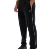 Pantalones negros de terciopelo de pierna recta de Wella