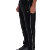 Pantalones negros de terciopelo de pierna recta de Wella