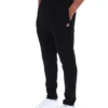 Pantalones negros Molveno de corte ajustado con pliegues finos