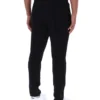 Pantalones negros Molveno de corte ajustado con pliegues finos
