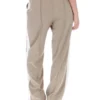 Pantalones rectos elegantes Chiara en color beige