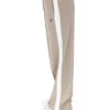 Pantalones rectos elegantes Chiara en color beige