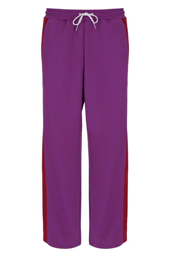 Pantalones Ventisei de pierna recta en color morado