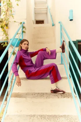 Chaqueta Ventisei morada