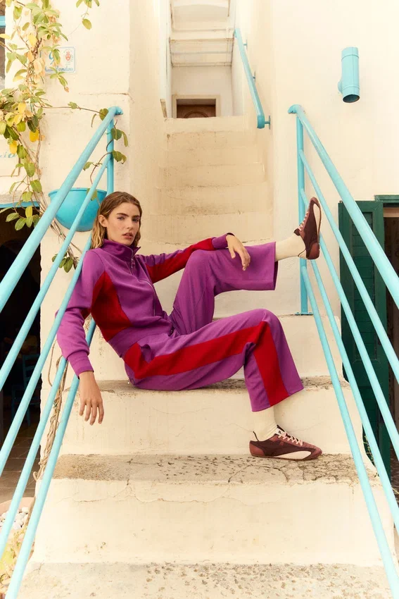 Chaqueta Ventisei morada