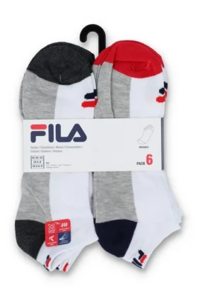 Paquete de 6 pares de calcetines blancos