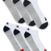 Paquete de 6 pares de calcetines blancos
