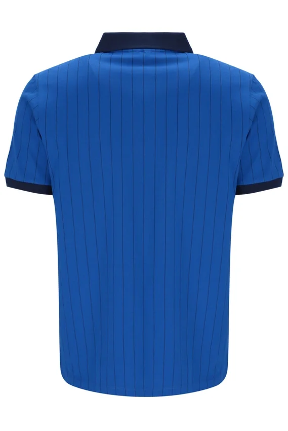 Polo a rayas clásico vintage BB1 en color Turkish Sea