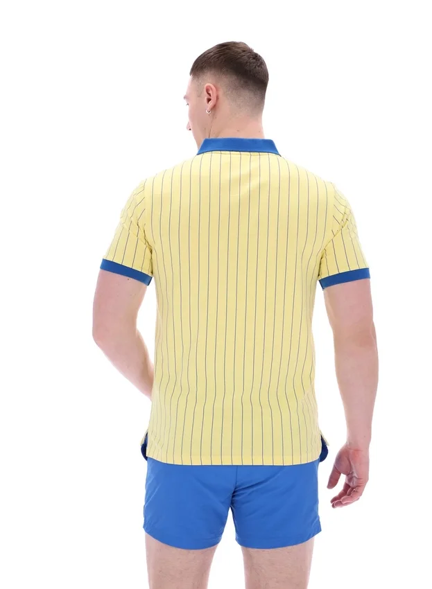 Polo a rayas clásico vintage Popcorn BB1