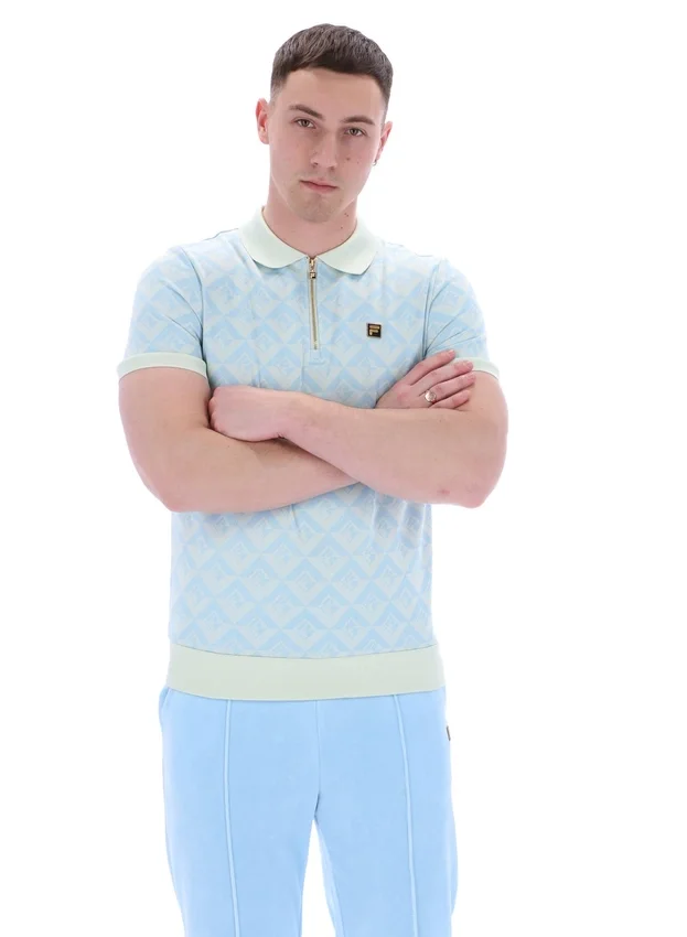 Polo Axel Jacquard Geo de Summer Song