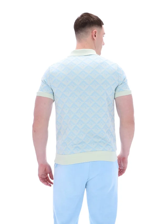 Polo Axel Jacquard Geo de Summer Song