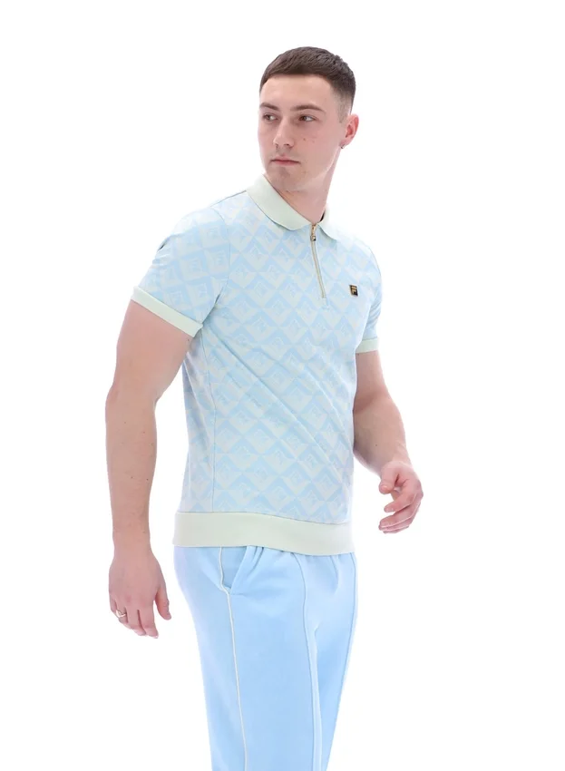 Polo Axel Jacquard Geo de Summer Song