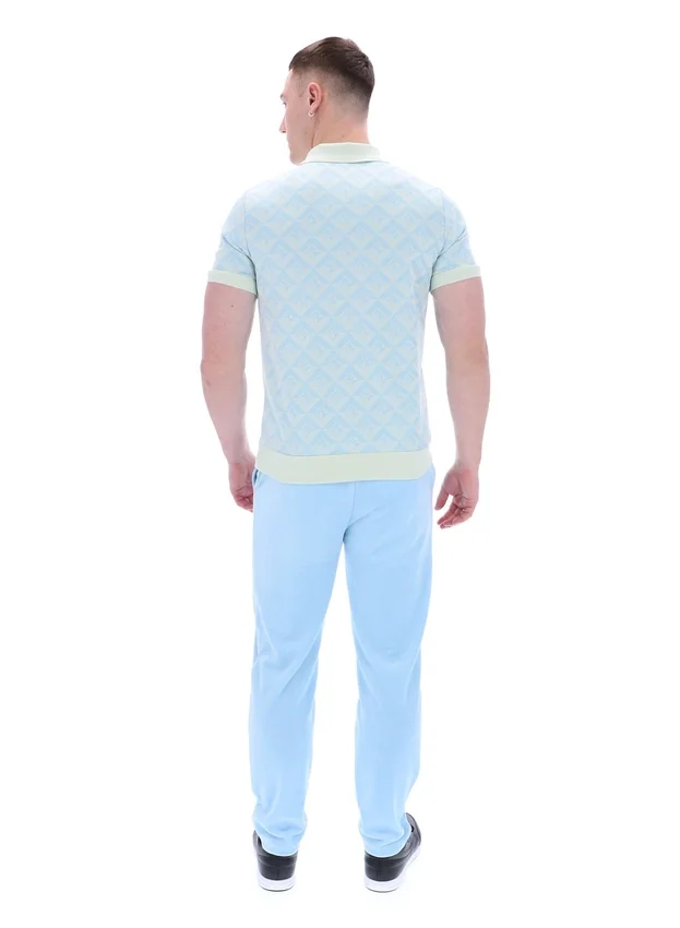 Polo Axel Jacquard Geo de Summer Song