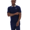 Polo básico Achille Heritage Tape de Fila en azul marino