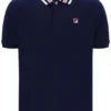 Polo básico Achille Heritage Tape de Fila en azul marino