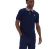 Polo básico Achille Heritage Tape de Fila en azul marino