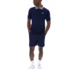 Polo básico Achille Heritage Tape de Fila en azul marino